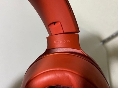 SONY MDR-100A h.ear on Wired Headphones Red | eBay