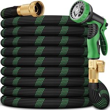100 FT Non-Expanding Garden Hose, 2026 New Upgrated Non-Expandable Garden Wat...