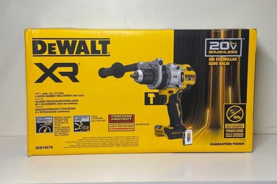 #ad #ad DEWALT DCD1007B 20V MAX XR 1 2quot; Brushless Hammer Drill Tool Only Newest Model $159.25
