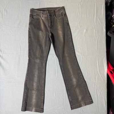 MAC Dream Boot Authentic Grey Coated Bootcut Jeans 5433 D091 Size 32/30