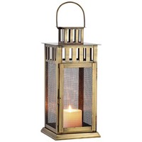 Vintage Laterne Teelichthalter Windlicht Kerzenhalter Gartenlaterne Garten-Deko