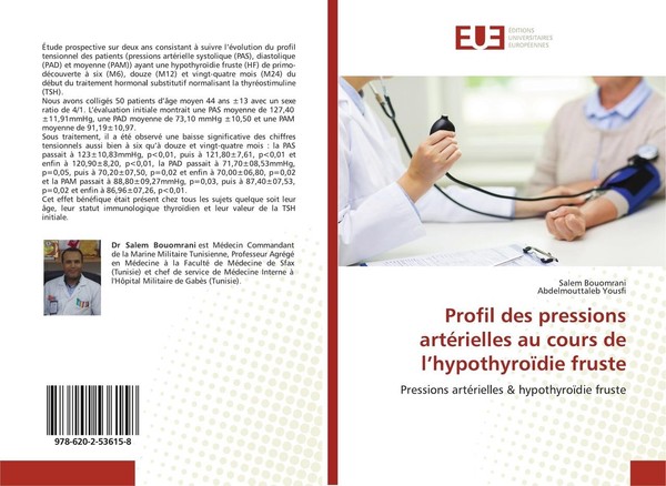 Profil Des Pressions ArtéRielles Au Cours De L'hypothyroïDie Fruste Abdelmouttal-image