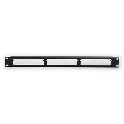 Triple Rack Mount Plate for 3 HDLG Logo Generators by Burst Electronics