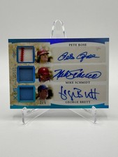 2022 Leaf, 6 Autograph Relic Card, 2/5, GSA-06