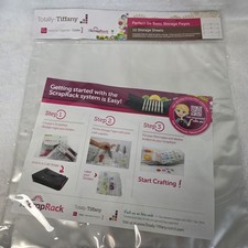 Totally Tiffany Perfect Six Basic Storage Pages P43 ScrapRack Craft Organization