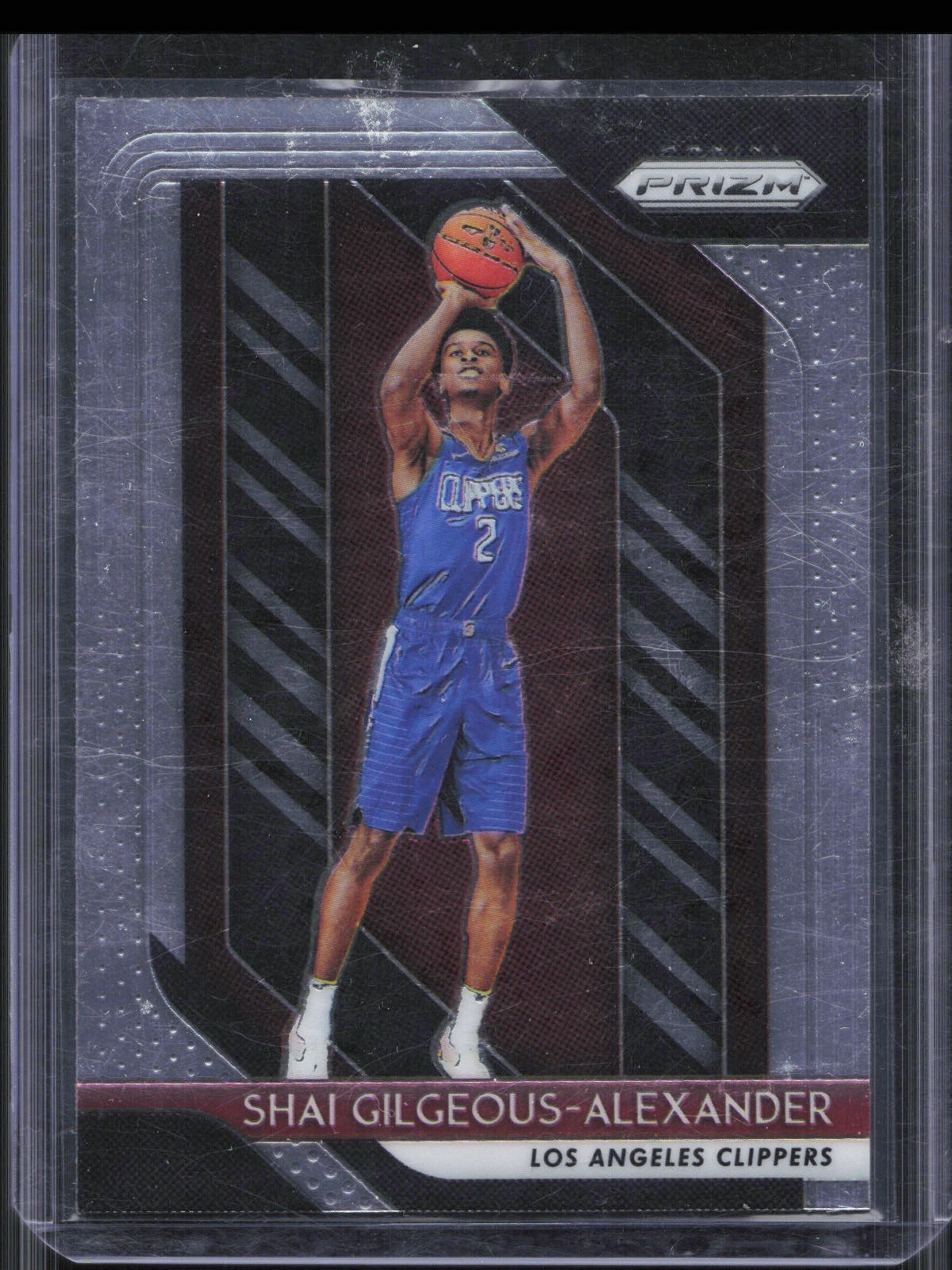2018-19 Panini Prizm Shai Gilgeous Alexander #184 Rookie RC Clippers Thunder
