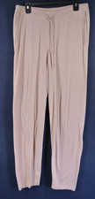 NEW, Eileen Fisher Peruvian Organic Cotton Blend Tapered Pants Pink Sz S P3870