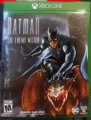 Batman The Enemy Within The Telltale Series Season Pass Disc XBOX ONE XB1 Tested