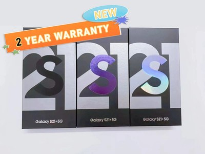 NEW UNLOCKED SAMSUNG GALAXY S21+ PLUS 5G SM-G996U ALL COLORS AND MEMORY GSM+CDMA