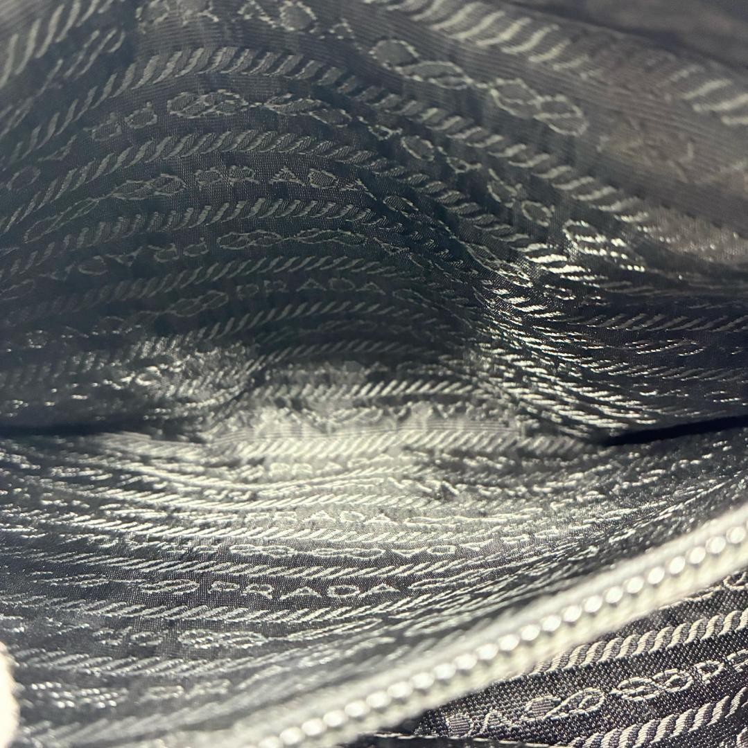 PRADA Nylon Tote Bag Black Authentic Logo Handbag Women's Fashion thumbnail 19
