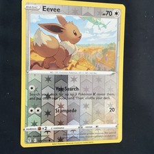 POKEMON EEVEE 125 EVOLVING SKIES 203 COMMON REVERSE HOLO LP on eBay