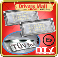 2X NTY Led Kennzeichenbeleuchtung BMW 3Er E46 Limo / Coupe / Compact / Touring