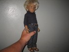 vintage Sasha Morgenthaler serie made in england blond gregor denim sandals doll — photo 1