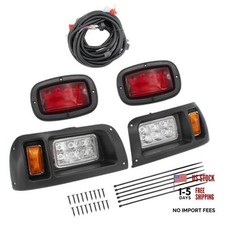 LED Lighting 12V Headlight Tail Light Kit Compatible with Club Car DS 1993-UP