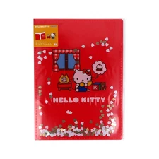 Sun-Star Stationery Sanrio clear file A5 Hello Kitty