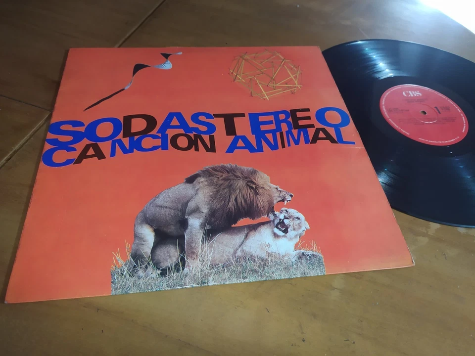 Soda Stereo - Cancion Animal ULTRA RARE Promo Vinyl Lp Venezuela CBS 1990 - Image 2 of 4