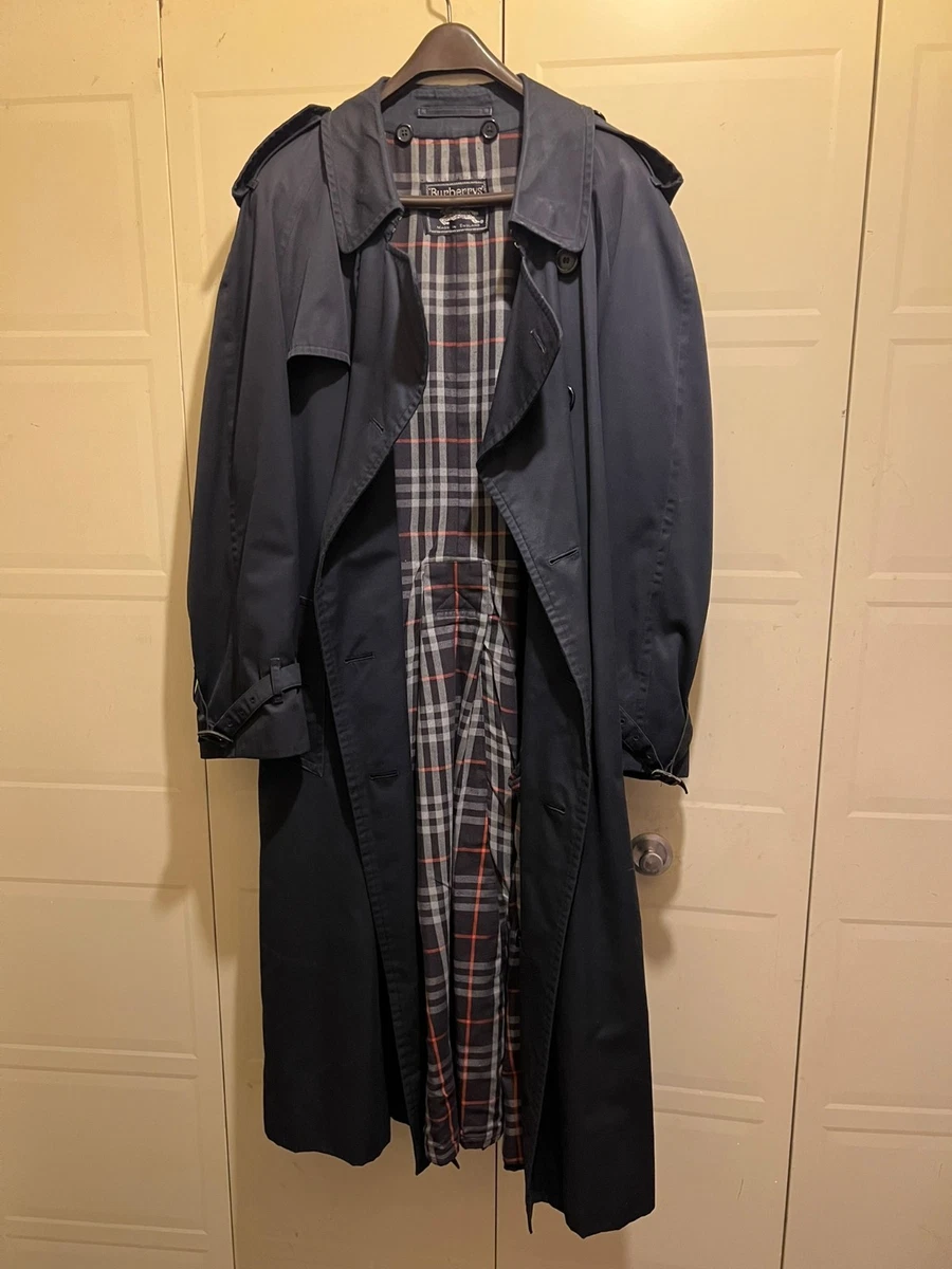 Burberry Trench Coat Men 44 for sale | eBay