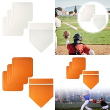 Baseball  Und Softball Basen Set mit Gummibasen, Kickball Set mit Basen f&uuml;r