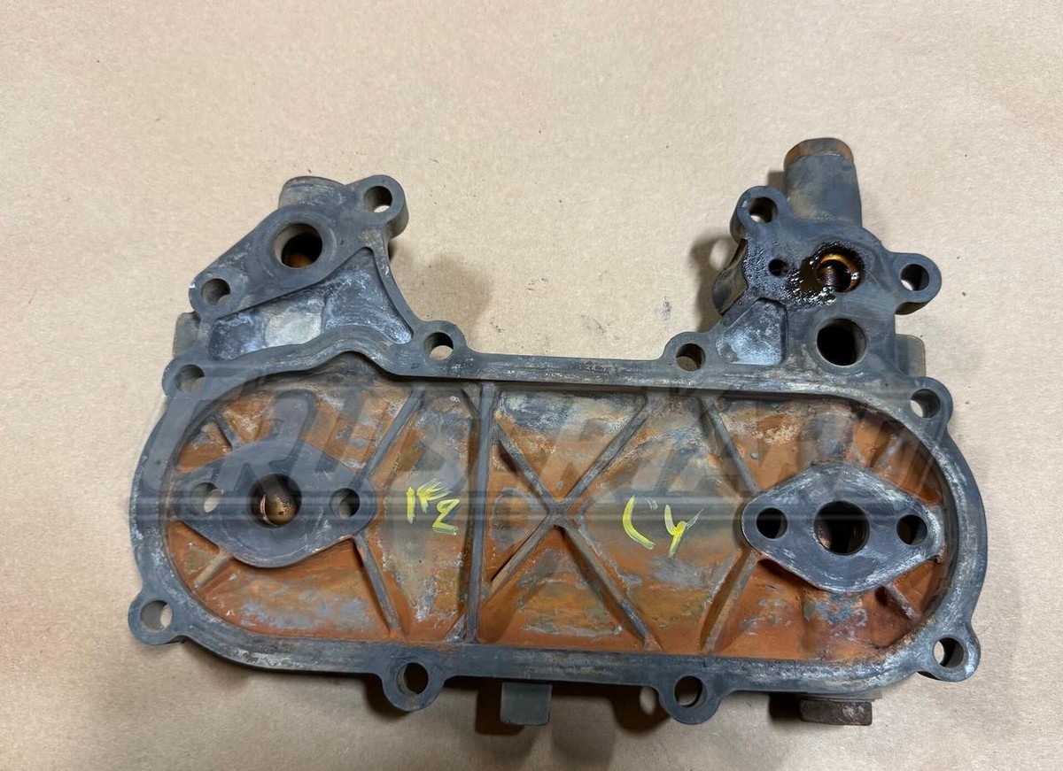 Toyota Land Cruiser OEM 1FZ FZJ80 Oil Cooler Cover 15721-66010 | eBay