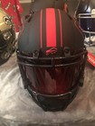 STEFON DIGGS SIGNED BILLS SPEED BLACK ECLIPSE AUTHENTIC FULL HELMET, VISOR, 3D  — photo 5