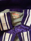 RARE Authentic TEAM ISSUED Satin Baseball Jacket - NORTHWESTERN UNIVERSITY (44L) — photo 4