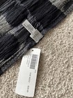 Chicos Additions Shawl Wrap Scarf With Tassles Oblong Dottie Crinkle One Size — photo 4