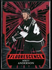 2020-21 Upper Deck Mikey Anderson Fluorescence Red #F-39 Los Angeles Kings