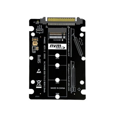 M.2 NVMe zu SFF-8639 U.2 Adapter PCIe 4.0 M-Key Konverter für PC SSD