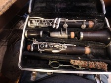 3Z-vintage EVETTE Clarinet- Sponsored by Buffet- Paris, France w/ case