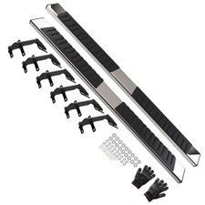 Running Board Side Step Kit For Ford F-150 Crew Cab 2015-2025 Stainless Steel Running Board Side Step Kit For Ford F-150 Crew Cab 2015-2025 Stainless Steel