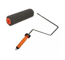 Plaster Roller Versatile 180mm with Handle Durable for Drywall Ceiling Finish