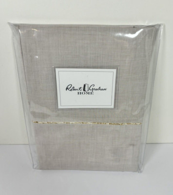 Robert Graham Fine Line S/2 Queen Standard Pillowcases 22'' x 33'' Biscotto $165