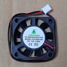1 Pc. New FONSONING FSY40S12M Cooling Fan DC12V 0.08A 4010 2Pin