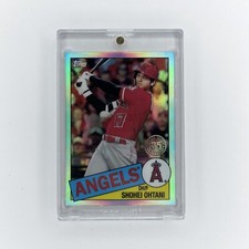 Shohei Ohtani 2020 Topps Chrome 1985 35th Anniversary Refractor #85TC-7