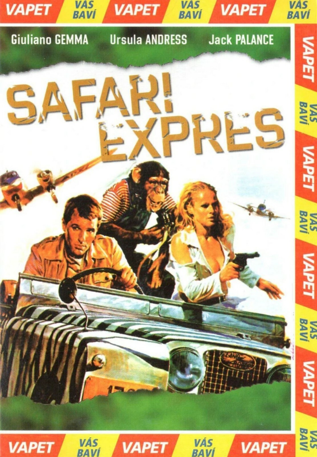 Safari Express 1976 DVD European Region 2 import Ursula Andress English audio