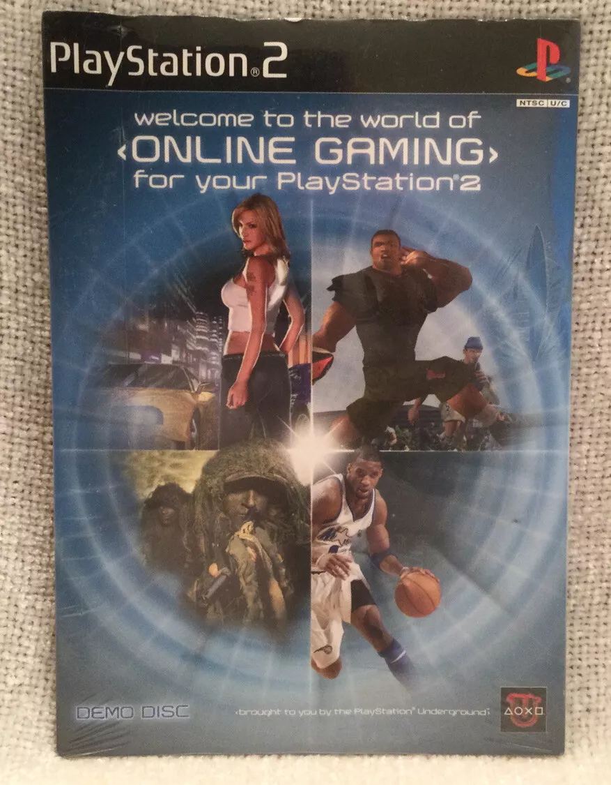 Welcome to the World of Online Gaming for Your PlayStation 2 - PlayStation 2  Demo - VGCollect