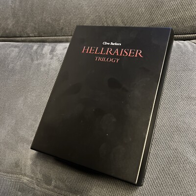 Hellraiser Trilogy 1 2 3 Limited Lacquered Velvet Edition Black Box BLU-RAY 