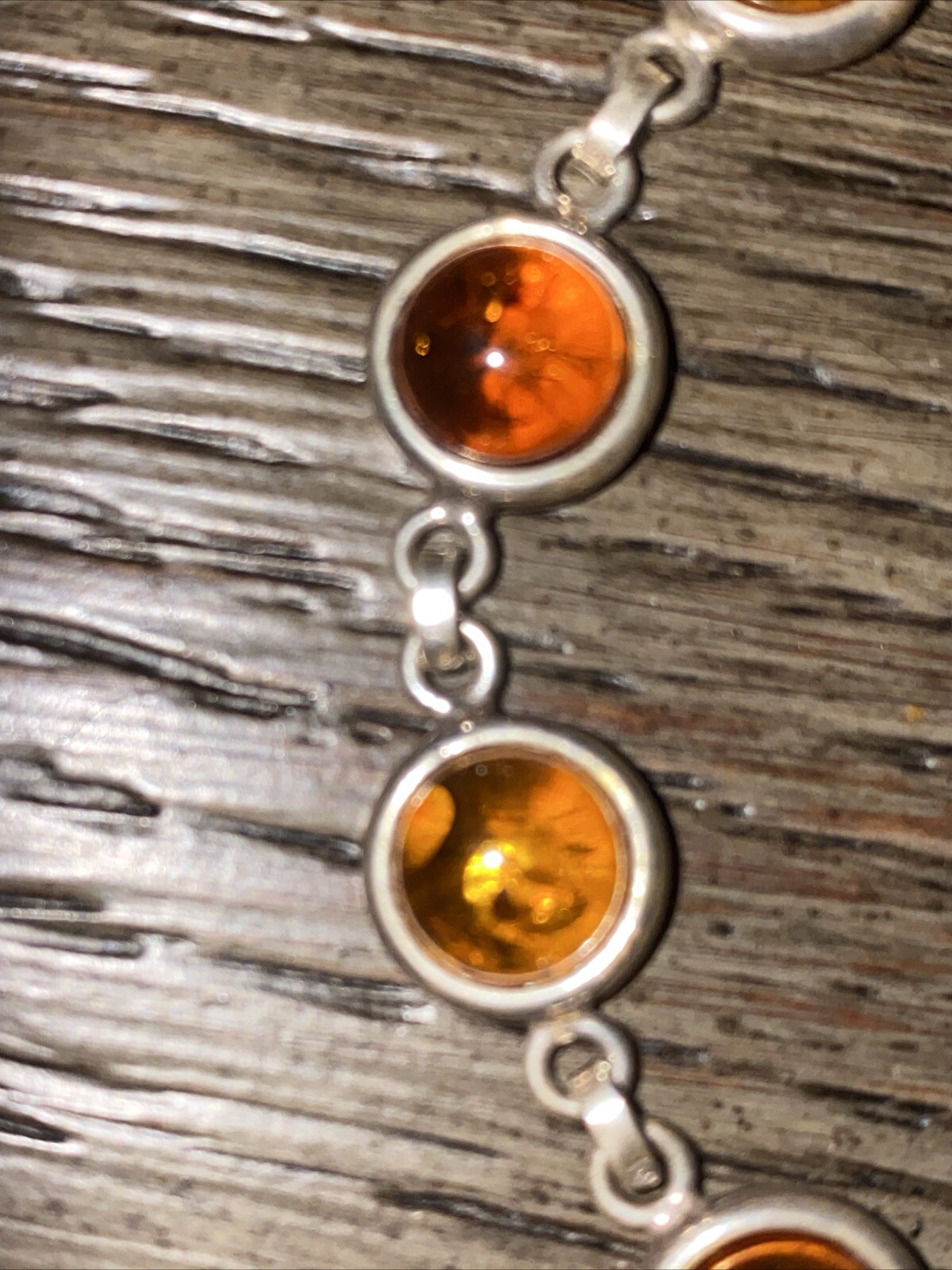 925 Solid Pure Sterling Silver Multicolor Baltic … - image 4