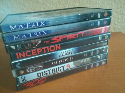 7 SciFi & Fantasy DVDs, Matrix, Blade II, 300, mehrere o. einzeln, 3 für 2!!