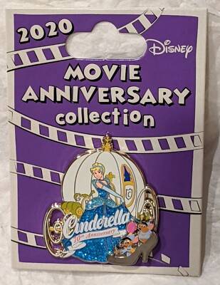 【新品】1周年&10th Anniversary PINS COLLECTION Disney Pin 139374 Cast Exclusive 2020 Movie Anniversary