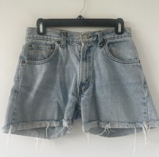 VINTAGE 90s Levi s 550 Denim Relaxed Fit Jean Shorts - Womens / 29 W