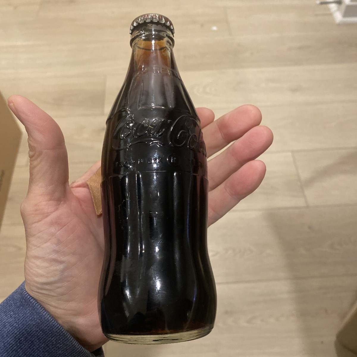 Coca-Cola Bottle 10 FL OZ vintage Kerr A2-18-87 | eBay