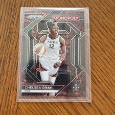 2024 Panini Prizm Monopoly WNBA Chelsea Gray #WNBA12 Red Black Icon Prizm