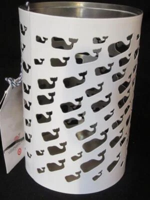 Vineyard Vines Target White Whale Candle Holder Lantern Small Sz 4"x6"tall NWT - image 1 of 4