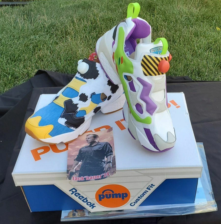 Espinoso Demon Play piso BAIT Toy Story Reebok Instapump Fury OG Woody Buzz NEW IN THE BOX Size 10  Shoes | eBay