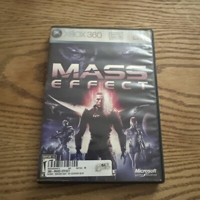 Mass Effect (Microsoft Xbox 360, 2007) Replacement Case, Tested!!