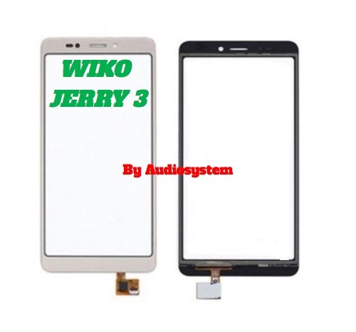 VETRO +TOUCH SCREEN WIKO per JERRY 3 W_K300 DIGITIZER MOBILE NERO GOLD BIANCO - Picture 5 of 9