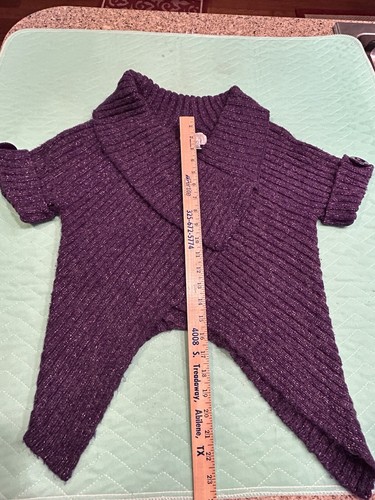 Alberto Makali Womens Sweater Medium Purple - Unique design GUC - Picture 10 of 11