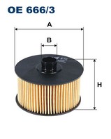 Filtron OE666/3 ÖLfilter FüR Renault MERCEDES-BENZ Smart Dacia Nissan Mitsubishi
