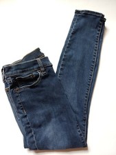 J CREW STRETCH Ankle Jeans Womens Size 26 Dark Wash Denim E1584